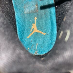 Jordan Kids Sneakers - Black and Teal